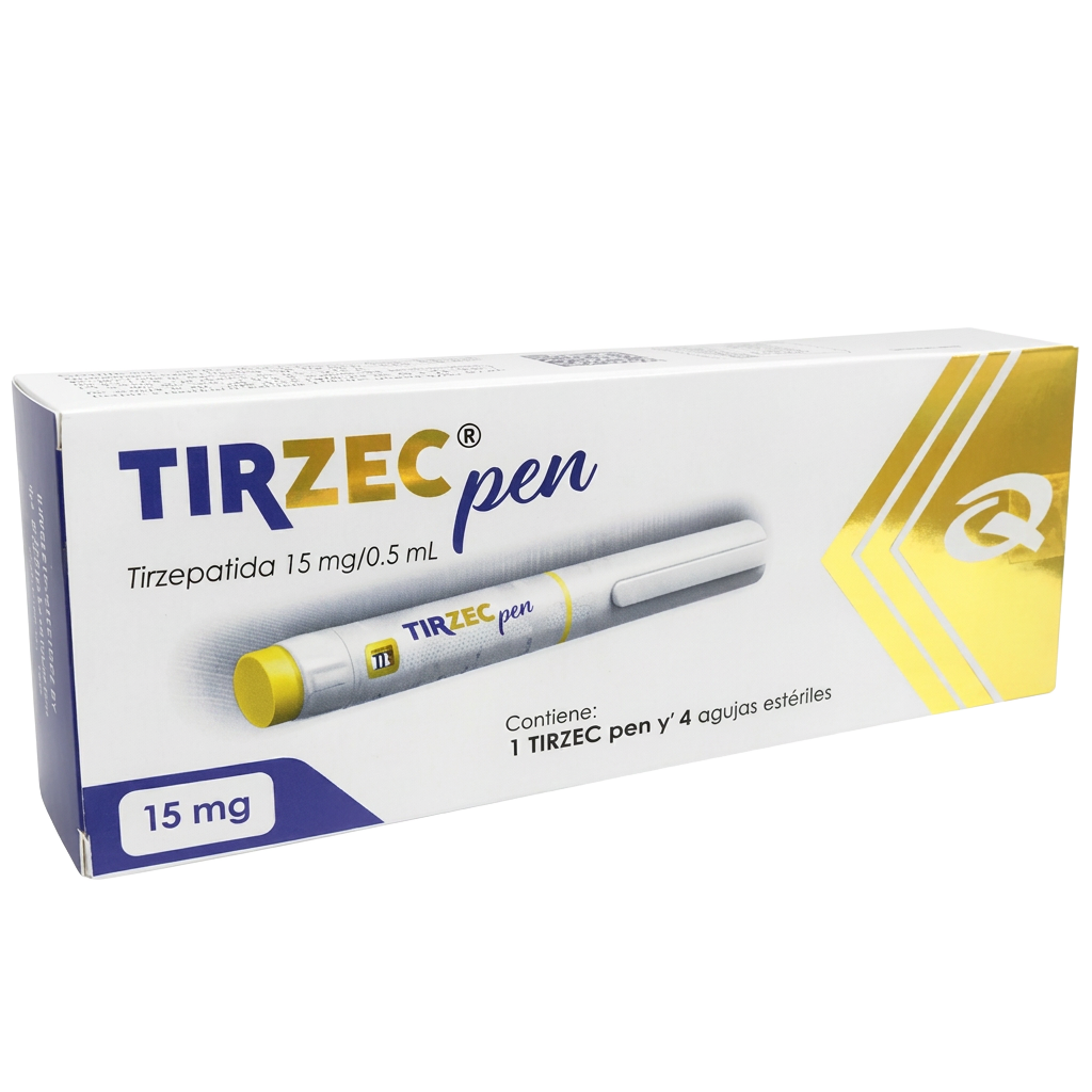 Tirzepatida Tirzec 15mg Caneta Agulhas 0.5ml - Quinfa